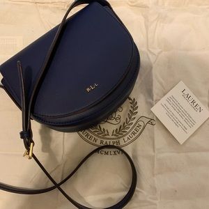Blue Ralph Lauren Cross Body Bag.
